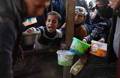 قحطی و سوءتغذیه در غزه بی‌داد می‌کند