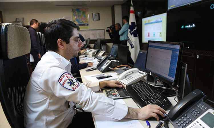 برقراری ۲۸۰۰ تماس مزاحمت‌آمیز با اورژانس تهران در هفته گذشته