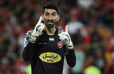 علیرضا بیرانوند قرارداد خود با پرسپولیس را فسخ کرد