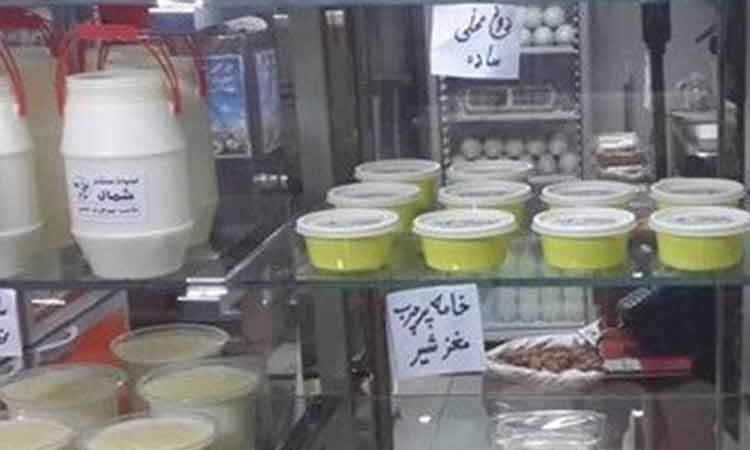 فروش غیرمجاز و گران فروشی شیرخام در مغازهای لبنیات سنتی