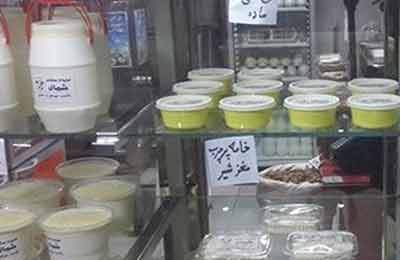 فروش غیرمجاز و گران فروشی شیرخام در مغازهای لبنیات سنتی