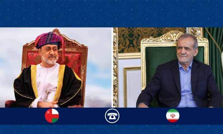 گفتگوی تلفنی پزشکیان و سلطان عمان