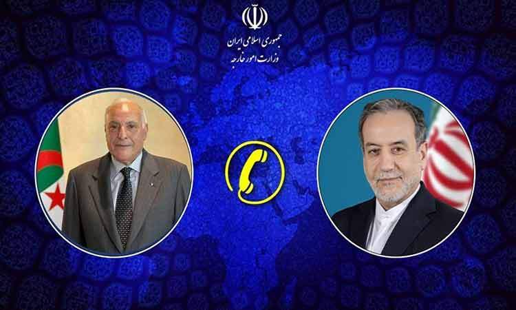 گفت‌وگوی وزیران امور خارجه ایران و الجزایر