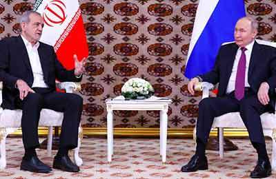 گفت‌وگوی تلفنی پوتین و پزشکیان