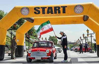 رالی تور گردشگری موتورسواران سنگین در مسیر تهران تا گلستان آغاز شد