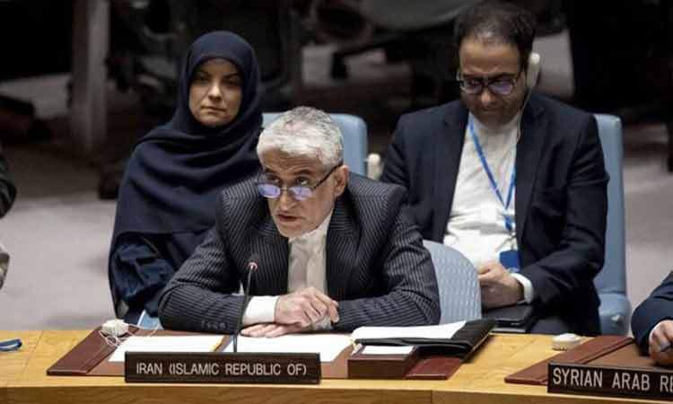 ایران: شورای امنیت با ادعای «دفاع مشروع پیش‌دستانه» آمریکا و اسرائیل مقابله کند