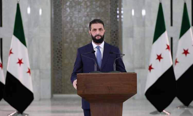 احمد الشرع: سوریه از جنگ نمی‌ترسد و آماده جنگیدن است