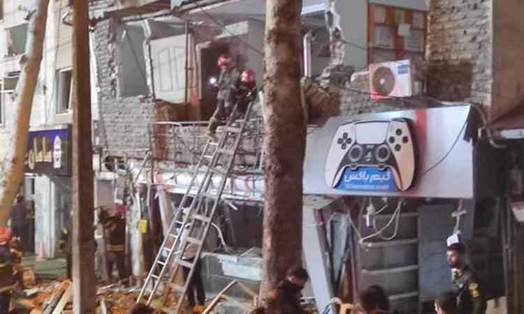 انفجار مهیب در رشت با دست‌کم ۱۳ مصدوم