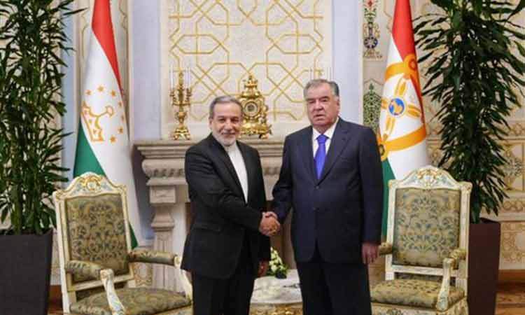 دیدار عراقچی با رئیس‌جمهور تاجیکستان