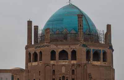 کشف قسمت‌هایی از گورستان سلطنتی ایلخانی در گنبد سلطانیه
