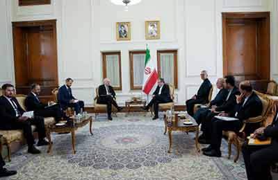 دیدار دیپلمات ارشد روسیه با عراقچی