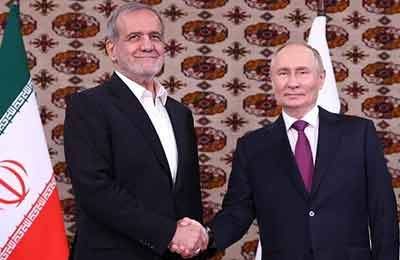 گفت‌وگوی پزشکیان و پوتین درباره وضعیت برنامه هسته‌ای ایران
