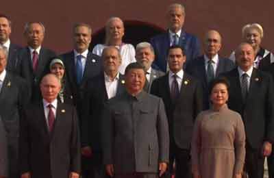 حضور پزشکیان در مراسم رژه نیروهای مسلح چین