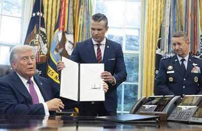 خشم مقام‌های پنتاگون از تغییر نام وزارت دفاع؛ اختلاف میان جمهوری‌خواهان