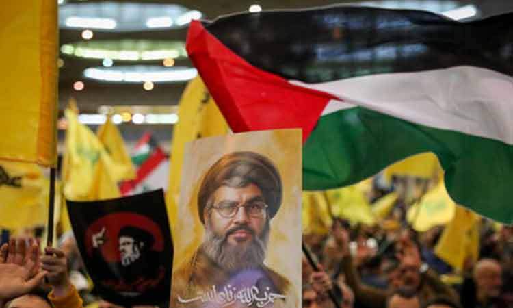 حضور یک شخصیت مهم ایرانی در مراسم سالگرد عروج شهید نصرالله