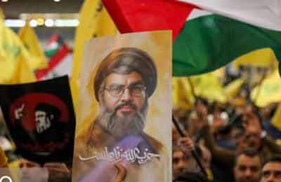 حضور یک شخصیت مهم ایرانی در مراسم سالگرد عروج شهید نصرالله