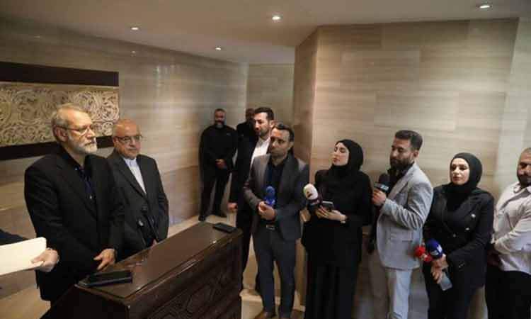 لاریجانی: برای همه شرایط آمادهایم/ لزومی ندارد آمریکا خود را قیم مردم لبنان بداند لاریجانی: برای همه شرایط آمادهایم/ لزومی ندارد آمریکا خود را قیم مردم لبنان بداند
