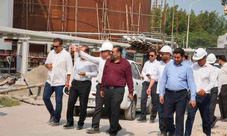 بازدید مدیرعامل و اعضای هیئت مدیره و مدیران صنایع شیمیایی ایران از شرکت بازرگانی و خدمات بندری ایران